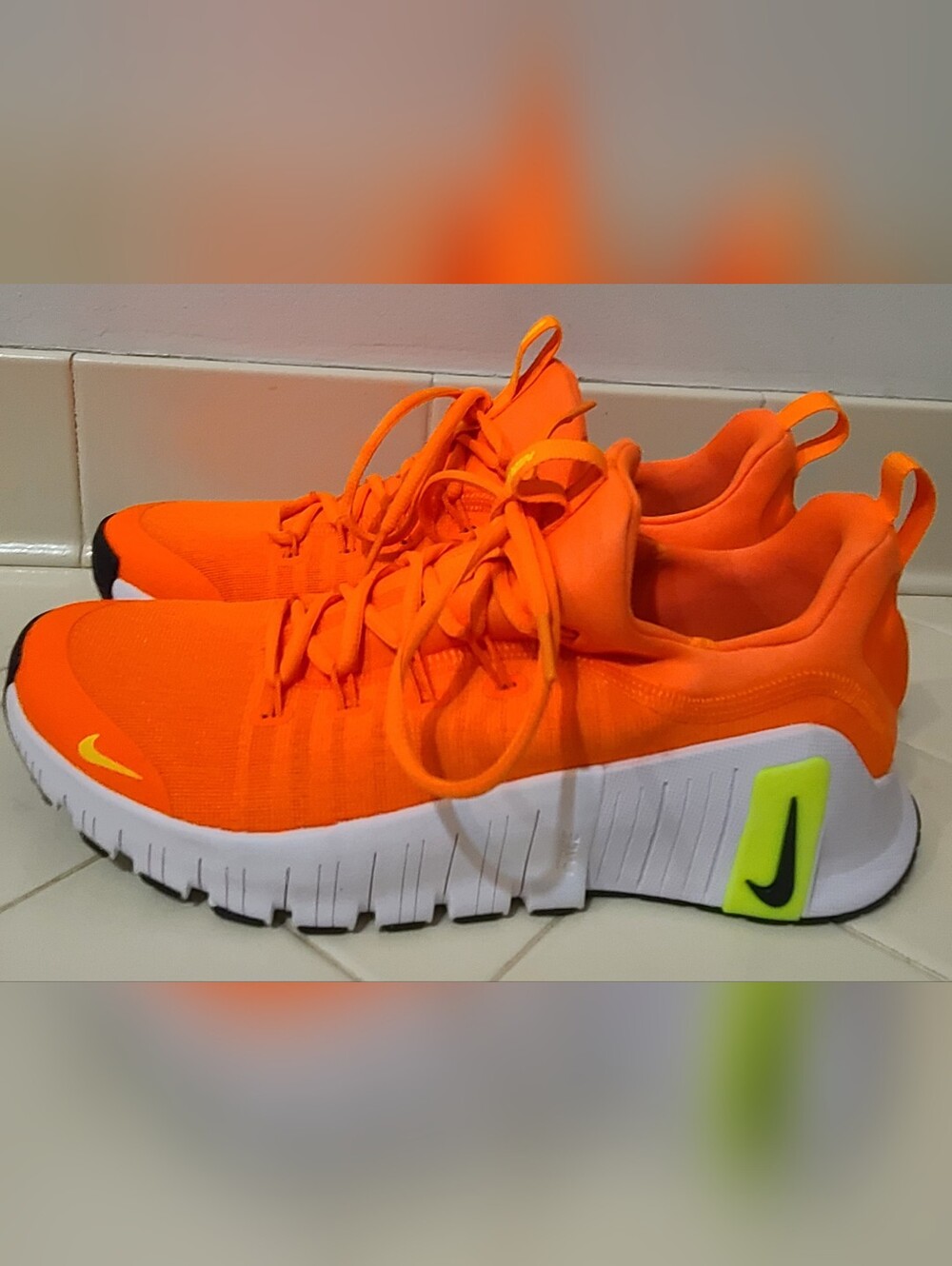 Nike Free Metcon 6 Total Orange Women's Size 9.5